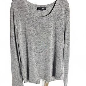 Sam Edelman Women's Gray Long Sleeve Top Medium